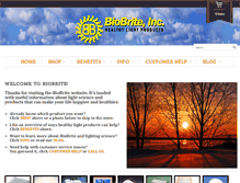 Tablet Screenshot of biobrite.com